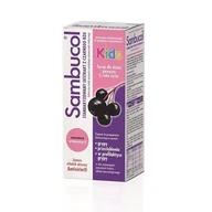 Przeziębienie i grypa - ADAMED Sambucol Kids płyn 120 ml - miniaturka - grafika 1