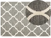 Dywany - Dywan Wełniany 160 X 230 Cm Szary Yalova - miniaturka - grafika 1