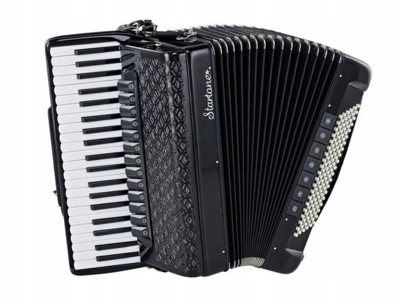 Startone Piano Accordion 120 IV Black akordeon 41 klawiszy 120 basów