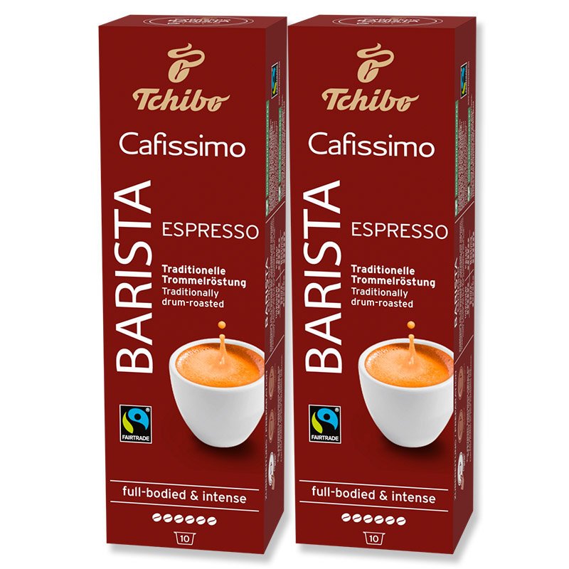 Kapsułki Tchibo Cafissimo Espresso Barista Edition Zestaw 2X 10 Sztuk Kaps.