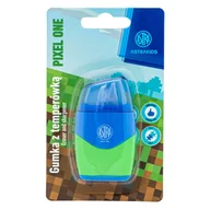 Temperówki - Temperówka i gumka 2w1 Astrakids Pixel One - miniaturka - grafika 1