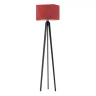Lampy stojące - LYSNE, lampa podłogowa BOMBAJ, czerwony - miniaturka - grafika 1