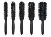 Szczotki i grzebienie do włosów - Olivia Garden Szczotki Ceramic Speed XL Black x 5 - miniaturka - grafika 1