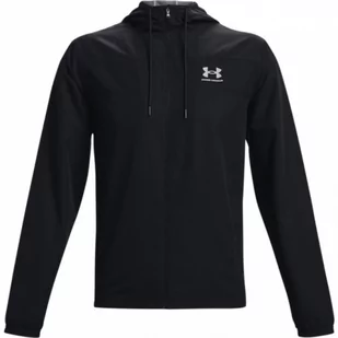 Męska kurtka treningowa Under Armour UA Sportstyle Windbreaker -czarna - UNDER ARMOUR - Kurtki męskie - miniaturka - grafika 1