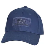 Czapki damskie - Czapka ALPHA INDUSTRIES VELCRO CAP granatowa (rep.blue) 168903 07 - miniaturka - grafika 1