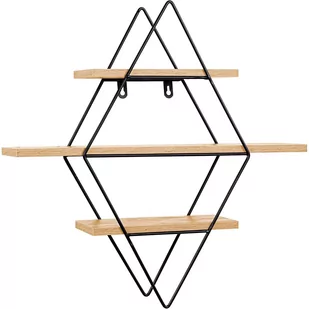 PÓŁKA KARO WISZĄCA NAŚCIENNA RUSTYKALNA LOFTOWA - Półki do salonu - miniaturka - grafika 1