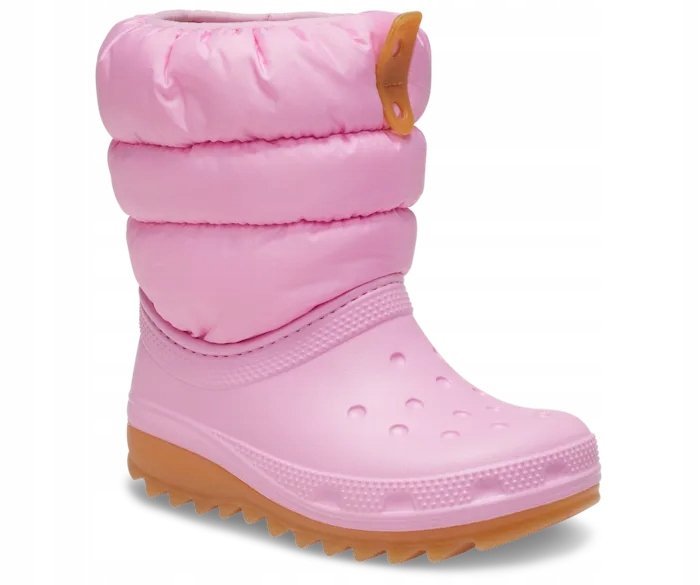 Crocs Śniegowce Dziecięce Buty Zimowe Classic Neo Puff 207683 Boot 25-26