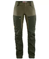 Spodnie damskie - FJÄLLRÄVEN FJALLRAVEN Spodnie damskie Keb Trousers W wielokolorowa Grün (Deep Forest/Laurel Green) 48 F89898-Deep Forest-Laurel Green-48 - miniaturka - grafika 1