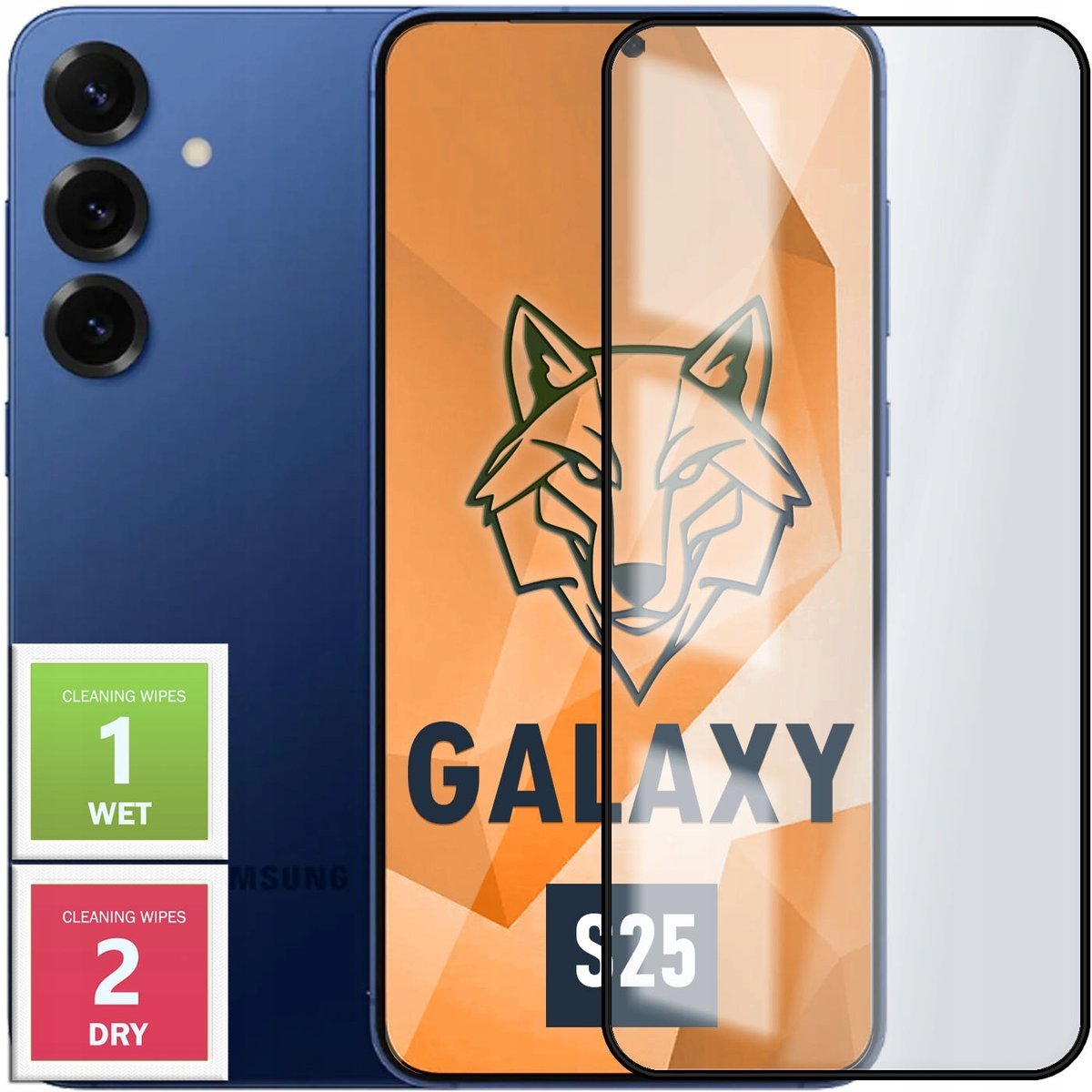 SZKŁO HARTOWANE DO SAMSUNG GALAXY S25 PEŁNE NA CAŁY EKRAN SZKIEŁKO 5D 9H