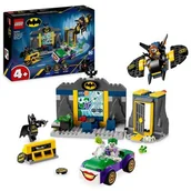 Klocki - LEGO 76272 DC Jaskinia Batmana z Batmanem, Batgirl i Jokerem - miniaturka - grafika 1