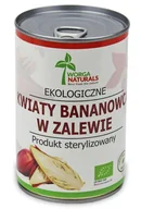 Bakalie - WORGA NATURALS (owoce suszone, w zalewie) KWIATY BANANOWCA W ZALEWIE BIO 400 g (220 g) (PUSZKA) - WORGA NATURALS 4793001445074 - miniaturka - grafika 1