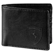 Portfele - Puma Ferrari klasyczny portfel skóra ekologiczna 053473 01 - miniaturka - grafika 1