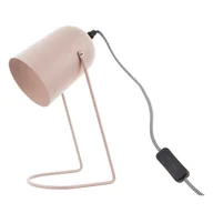 Noże stołowe - Różowa lampa stołowa Leitmotiv Enchant, wys. 30 cm - miniaturka - grafika 1