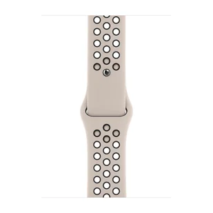Apple Pasek sportowy Nike w kolorze pustynnego piasku/czarnym do koperty 38mm / 40mm / 41mm / 42mm - rozmiar S/M/L - Akcesoria do smartwatchy - miniaturka - grafika 1