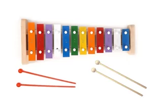 Dzwonki Diatoniczne 12 dźwiękowe X12 + Pałki - Instrumenty perkusyjne - miniaturka - grafika 1