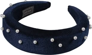 Top Choice Top Choice Opaska do włosów Velvet 25949 - mix kolorów 1szt - Ozdoby do włosów - miniaturka - grafika 1