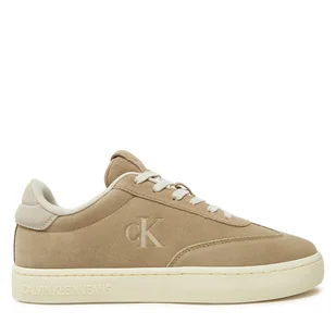 Sneakersy Calvin Klein Jeans Classic Cupsole Wt Mg YM0YM01270 Beżowy - Sneakersy męskie - miniaturka - grafika 1