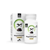 Suplementy i witaminy dla psów - Pokusa Węgiel Aktywny z Ostropestem dla psów 60 kapsułek - miniaturka - grafika 1