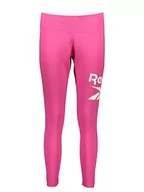 Spodnie sportowe damskie - Reebok Legginsy w kolorze różowym - miniaturka - grafika 1