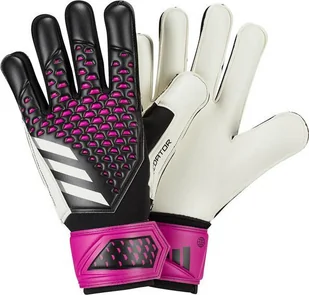 Rękawice bramkarskie adidas Predator Match czarno-różowo-białe HN3338-8 - Piłka nożna - miniaturka - grafika 1