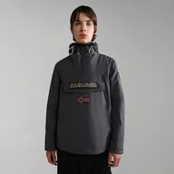 Kurtki męskie - Męska Kurtka ocieplana NAPAPIJRI RAINFOREST WINTER 3 DARK GREY SOLID NP0A4GMCH981 – Szary - miniaturka - grafika 1