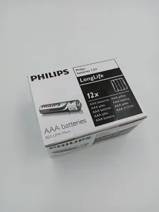 Bateria Alkaliczna Aaa Philips Longlif E R03 - Baterie i akcesoria - miniaturka - grafika 1