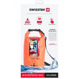 SWISSTEN Wodoodporna torba Etui saszetka na telefon 10l - Torby fotograficzne i futerały - miniaturka - grafika 4