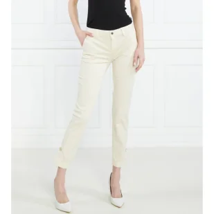 Liu Jo Spodnie chino | Slim Fit - Spodnie damskie - miniaturka - grafika 1