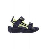 Buty dla dziewczynek - Martes Dziecięce sandały Martes MARTIBO KDB navy/sunny lime/black rozmiar 25 - miniaturka - grafika 1