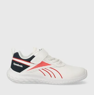 Buty sportowe chłopięce na rzepy Reebok Rush Runner 5 100205004 27 Białe (1200143614877) - Buty dla chłopców - miniaturka - grafika 1