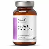 Witaminy i minerały - OstroVit Pharma Methyl B-Complex - suplement diety 30 kaps. - miniaturka - grafika 1
