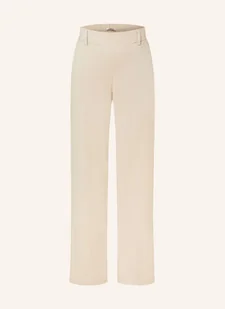 Only Spodnie Marlena Z Materiału Dresowego beige - ONLY - Spodnie sportowe damskie - miniaturka - grafika 1