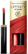 Szminki - Max Factor Lipfinity Lip Colour 24h dwufazowa szminka o długotrwałym efekcie nr 125 So Glamorous 3.69 g - miniaturka - grafika 1