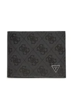 Portfele - Guess Duży Portfel Męski SMVELE LEA24 Czarny - miniaturka - grafika 1