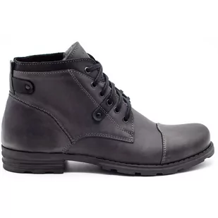 Buty męskie zimowe C15s szare - Polbut - Buty zimowe męskie - miniaturka - grafika 1