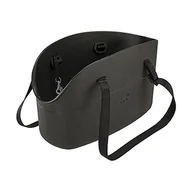 Transportery dla kotów - Ferplast 79501017 Hundetragetasche With-Me Small, Aus Innovativem Eva Gummi, 14 X 35 X 22 Cm, Schwarz - miniaturka - grafika 1