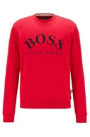Bluzy męskie - BOSS bluza męska slub, Bright Red (623), M - miniaturka - grafika 1