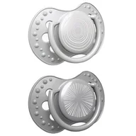 Smoczki uspokajające - Smoczek silikonowy dynamiczny LOVI 6-18m 2 szt. Harmony Boy - miniaturka - grafika 1