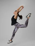 Legginsy - 4F Legginsy treningowe szybkoschnące damskie - szare XS - miniaturka - grafika 1