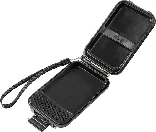 PELI Portfel z polem RF G5, anty-RFID, z ochroną przed hakowaniem i standardem wodoszczelności IP67, wyprodukowano w USA, Kolor: Czarny