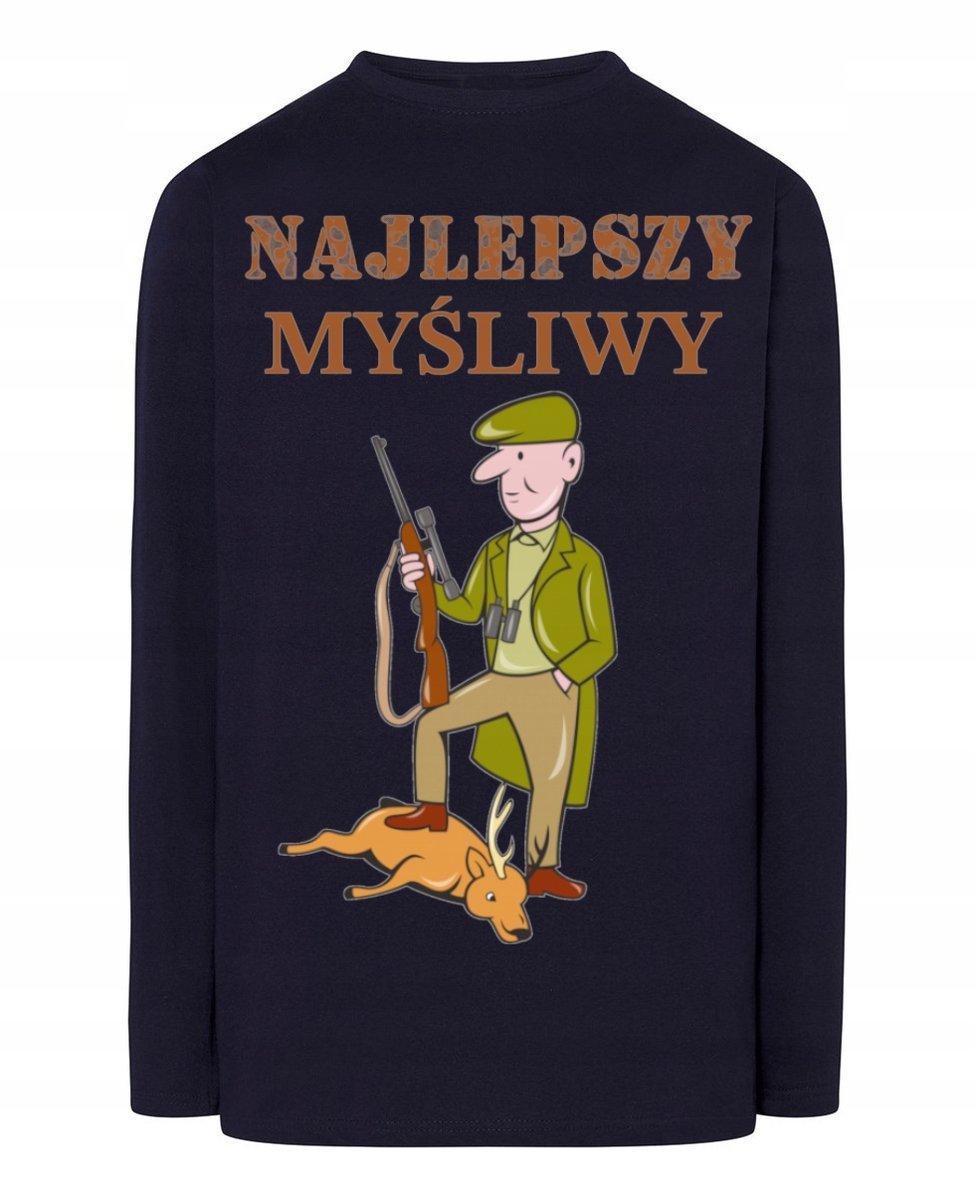 Longsleeve Najlepszy Myśliwy r.4XL