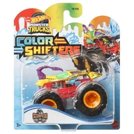 Samochody i pojazdy dla dzieci - Hot Wheels: Monster Trucks Kolorowe Zmiany - Scorpedo - miniaturka - grafika 1