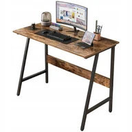 Biurka - Biurko Komputerowe Loft Industrialne Szkolne Rustykalne Retro Drewno 100 Cm - miniaturka - grafika 1