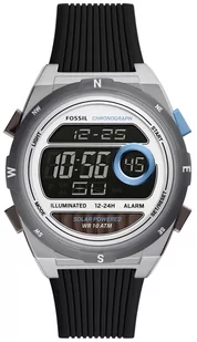 Zegarek Zegarek Fossil FS5912 EVERETT SOLAR - Zegarki męskie - miniaturka - grafika 1