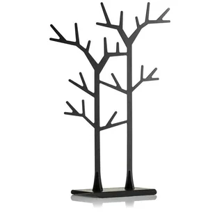 HowHomely Stojak na biżuterię Arec 32 cm Czarny - Biżuteria - akcesoria - miniaturka - grafika 3