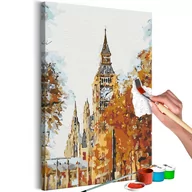 Malowanie po numerach - Obraz do samodzielnego malowania - Jesień w Londynie (rozmiar 40x60) - miniaturka - grafika 1