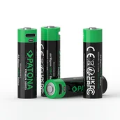 Ładowarki i akumulatory - Akumulator Patona AA USB-C 3000mWh/4 szt - promocja BlackFriday (cena zawiera rabat) - miniaturka - grafika 1