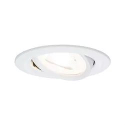 Paulmann Premium EBL Nova okrągły schwenkb maks. 35 W 230 V GU10 51 MM Biały mat/Alu-cynk 93639 - Lampy pozostałe - miniaturka - grafika 1