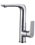 Baterie kuchenne - Hydroland Bateria zlewozmywakowa chrom SENJA B655 - miniaturka - grafika 1