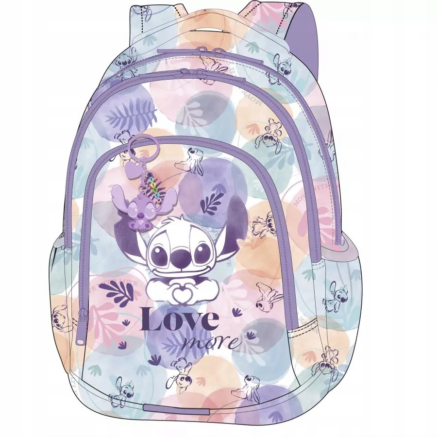 Coolpack, Plecak młodzieżowy Prime Disney Fashion - Stitch pastel (F025885)